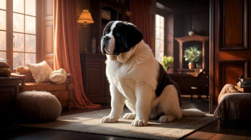 Saint Bernard Size Growth And Living Space Requirements