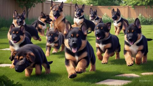 German Shepherd Puppies Temperament And Training Needs
