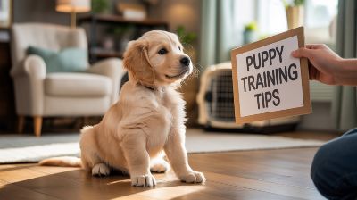 Puppy Training Tips Potty Training Crate Training And Obedience