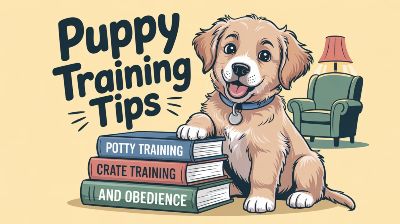 Puppy Training Tips Potty Training Crate Training And Obedience